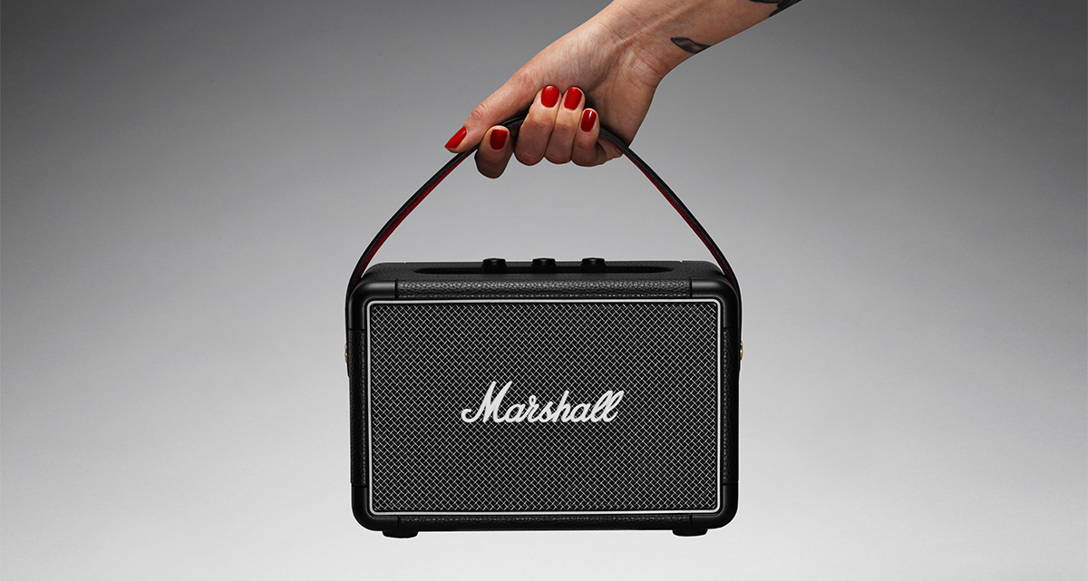 Акустика Marshall Portable Speaker Kilburn II (Black and Brass
